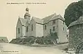L'église paroissiale au début du XXe&nbsp;siècle, vue extérieure d'ensemble (carte postale).