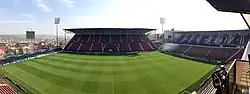 Photographie du Stade Dr. Constantin Rădulescu en 2012.