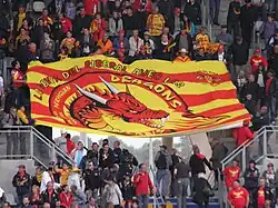 Les supporters catalans sont venus nombreux à Montpellier