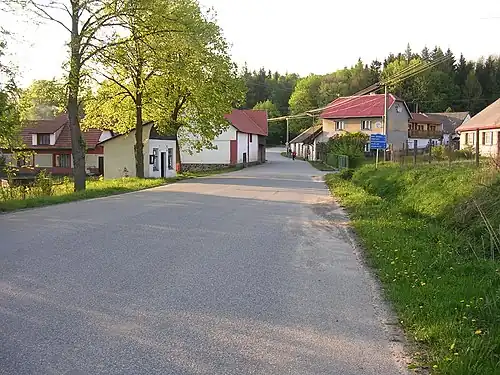 Hameau de Drahoňov.