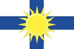 Drapeau de La République libre du Frioul(1997 à 2001)