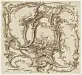 [Composition d’ornement], ca. 1745, New York, Cooper-Hewitt Museum, coll. Dessins, Estampes et Conception graphique