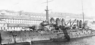 illustration de Danton (cuirassé)