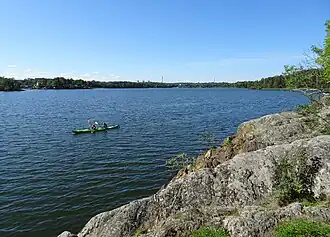 Le lac Drevviken à Gebers.