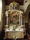 Retable nord de l'église.
