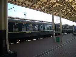 Le train Russe "Druzhba", Omsk-Karaganda à Astana.