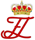 Monogramme de Felipe VI et Letizia.
