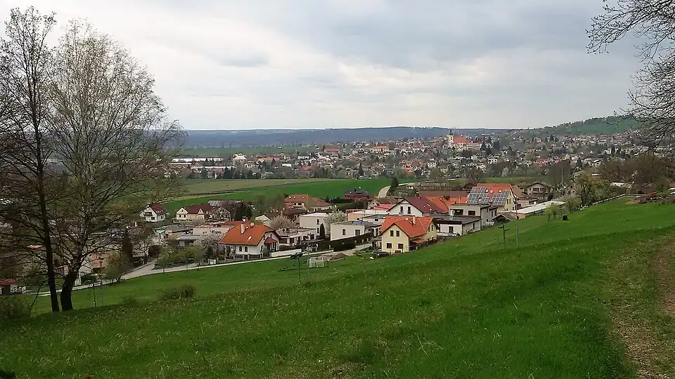 Dubičné : vue générale.