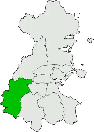 Carte de la circonscription.
