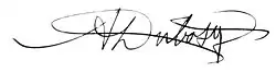 signature d'Albert Dubosq