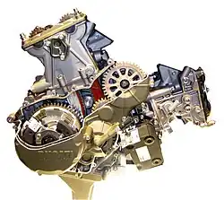 Moteur de Ducati 1199 Superleggera (2011)