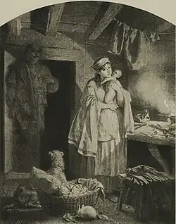 Le Revenant (Duch) par Artur Grottger,