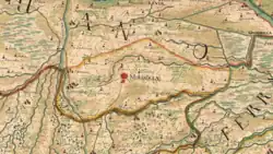 Description de l'image Duchy of Mirandola by J. C. Hemeling (1732).png.