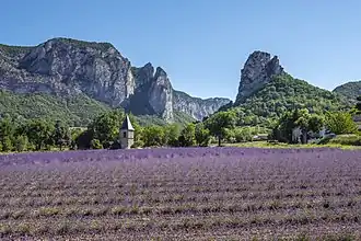 Village de Saou,dans la Drôme