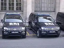 Véhicules Volkswagen Amarok de la BRI-PP.