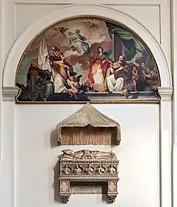 Monument au cardinal Pietro Pileo di Prata.