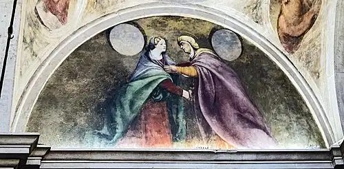 La Visitation par Il Pordenone