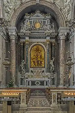 La chapelle de la "Madonna del Popolo".