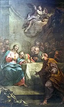 La dernière cène par Gian Battista Burato.