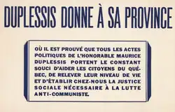 Affiche de propagande.
