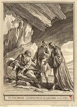 Image illustrative de l’article Le Juge arbitre, l'Hospitalier et le Solitaire
