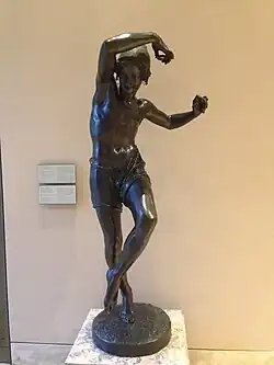 Jeune pêcheur dansant la tarentelle (1833), Paris, musée du Louvre.