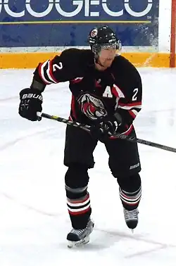 Description de l'image Durham Thundercats Jeff MacMillan 2014.jpg.