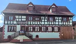 Restaurant À la rose d'or.