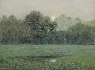 Midsummer Moonrise, 1892, Smithsonian American Art Museum