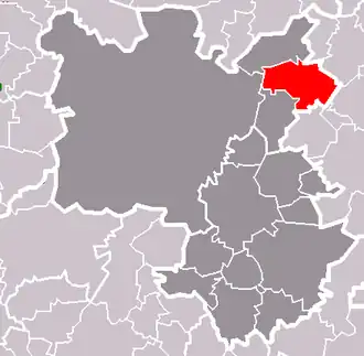 Localisation de Dýšina