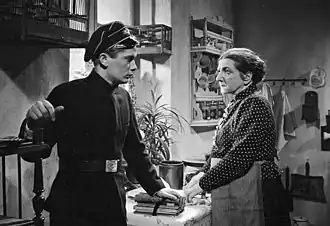 Włodzimierz Łoziński et Stanisława Wysocka dans Filles de la rue Nowolipki, 1937