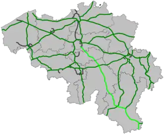 Itinéraire de la route européenne 411