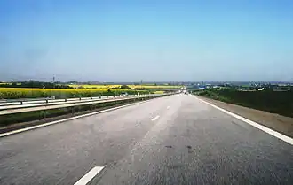 La E20 près de Landskrona (Suède)