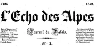 Image illustrative de l’article L'Écho des Alpes