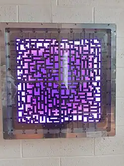 Masque codé de l'instrument ECLAIR du télescope franco-chinois SVOM.