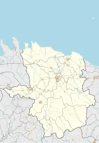 Voir sur la carte administrative du comté de Viru occidental