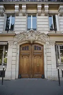 Façade du 28, Boulevard de la Bastille.