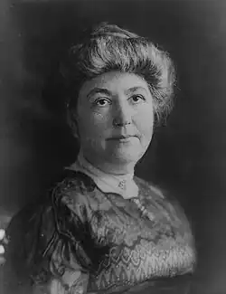 Ellen Wilson en 1912.