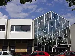 École nationale des greffes - Façade du bâtiment Marne ouest