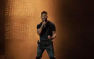 John Lundvik à Tel Aviv (2019)
