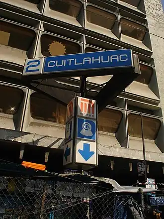 Accès à la station.