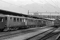 Une Be 4/6 à Bellinzone