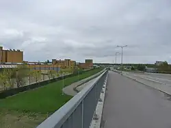 Sõjamäe vu du pont Smuuli de Suur-Sõjamäe tee.