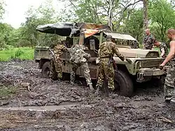 Un ACMAT en service avec l'armée nationale tchadienne.