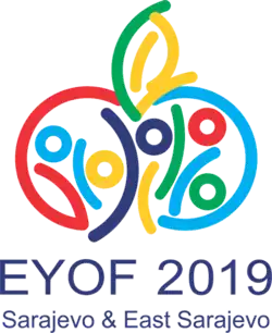 Description de l'image EYOF 2019 Sarajevo East-Sarajevo logo.png.