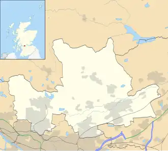 Voir sur la carte administrative d'East Dunbartonshire