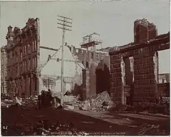 Dégâts les plus à l'Est