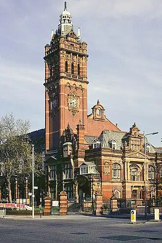 Newham Town Hall, siège du Borough.