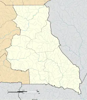 Voir sur la carte administrative de région de l'Est