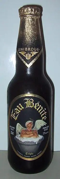 Description de l'image Eau Bénite beer.jpg.